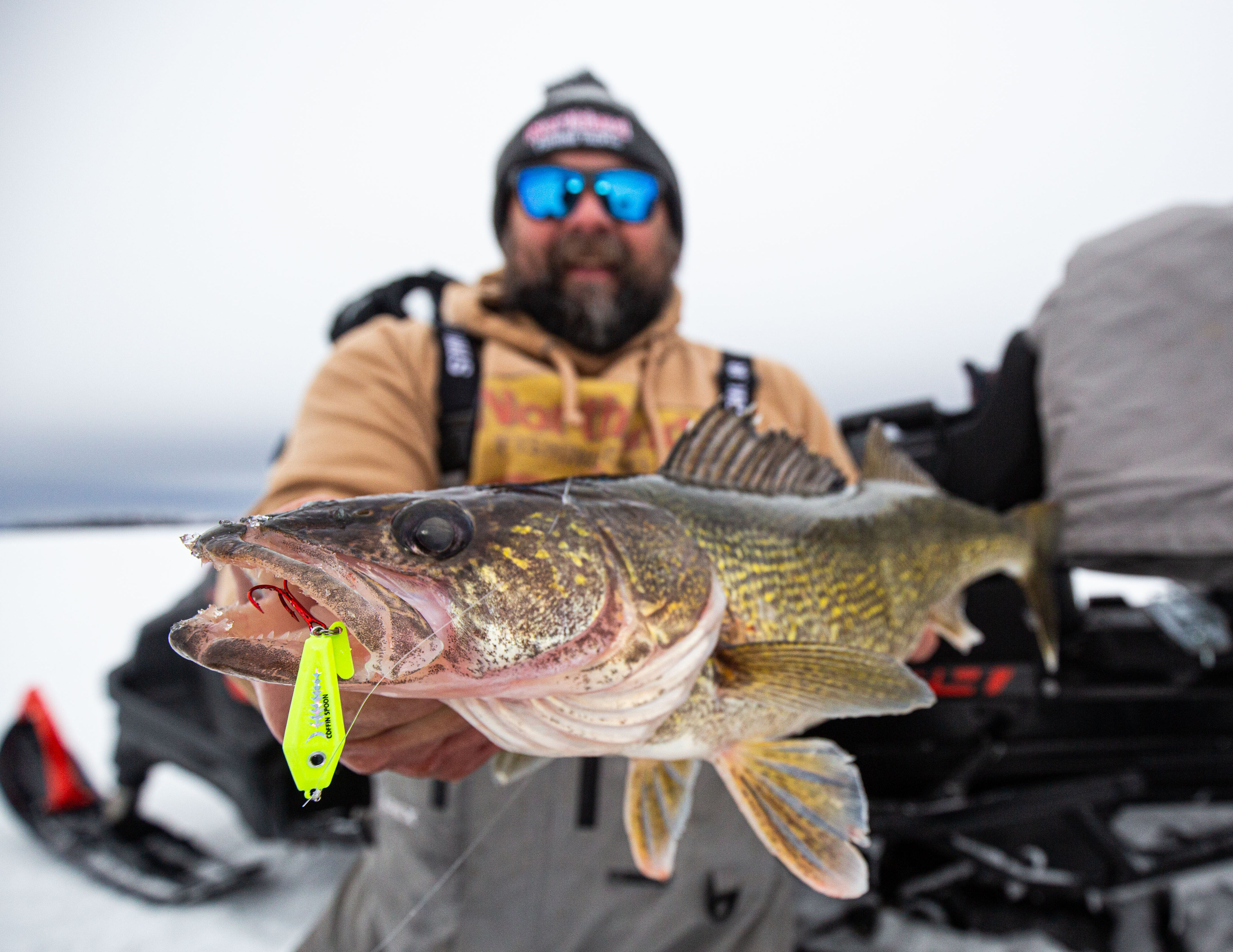 Coffin Spoon Ice Lure