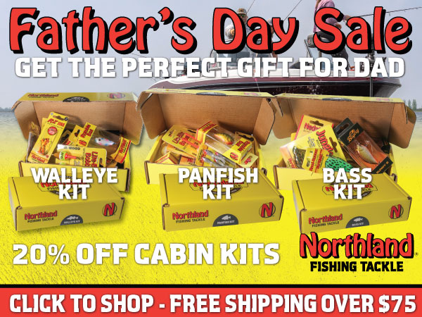 Father's Day Sale, Northland Fishing Tackle Cabin Fishing Kits 20% off