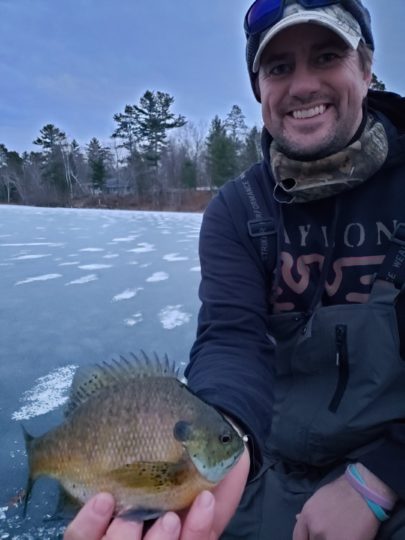 Ice First bluegill