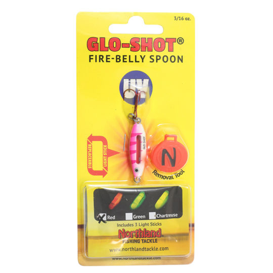 Glo-Shot Fire Belly Spoon package