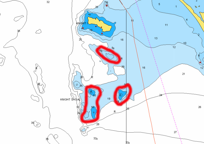 Knight Shoal area of Lake of the Woods