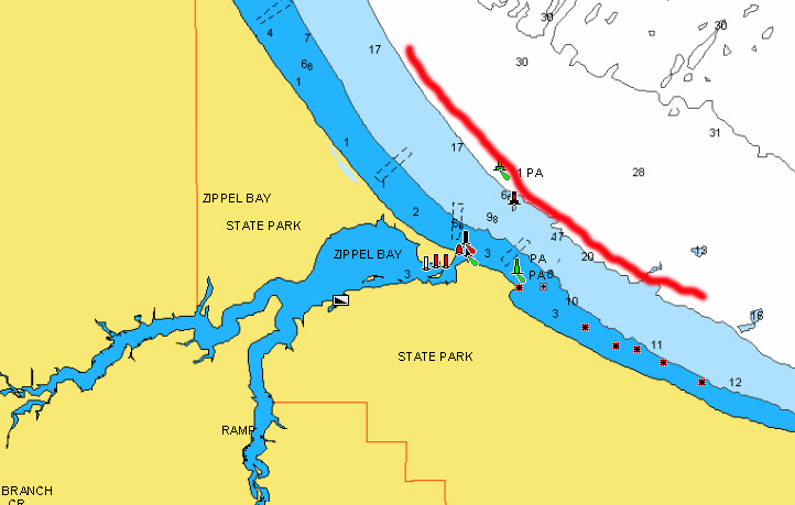 Zippel Bay State Park area of Lake of the Woods