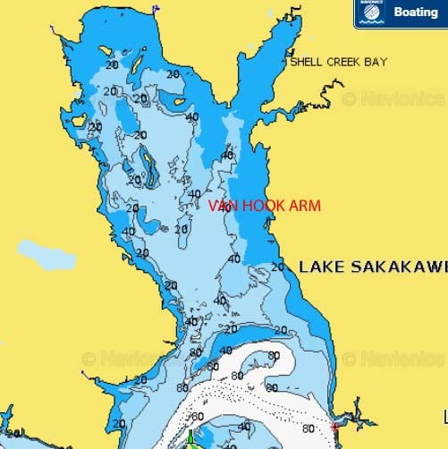 Van Hook Arm of Lake Sakakawea, ND.