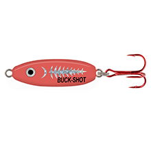 Super-Glo Exo Red Buck-Shot Spoon