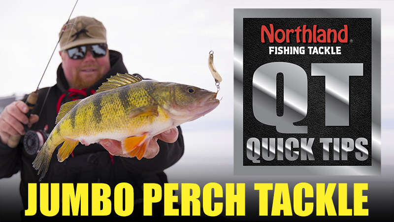 What Brian Brosdahl uses to catch JUMBO PERCH!