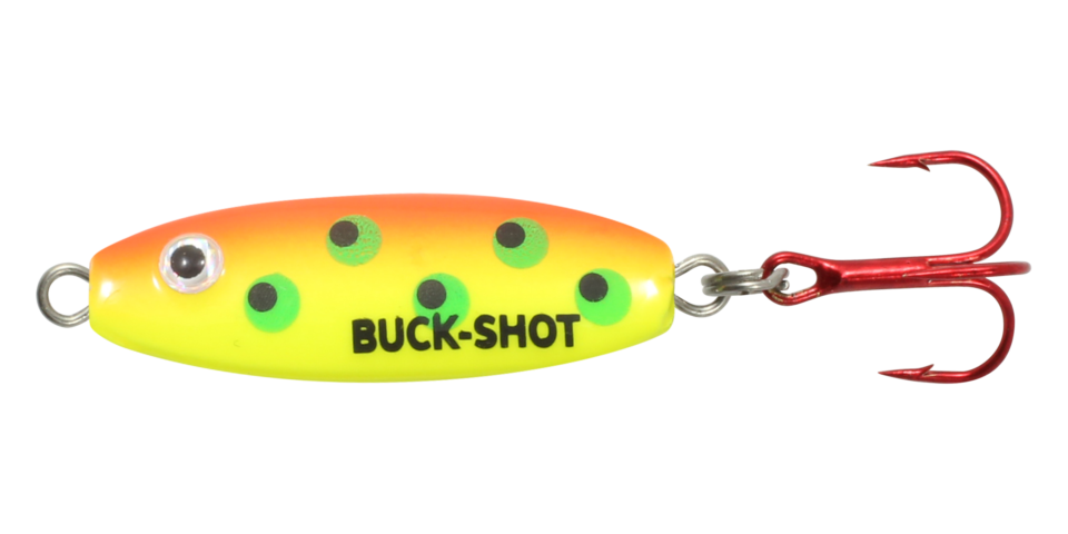 Buck-Shot Rattle Spoon in Sneeze color