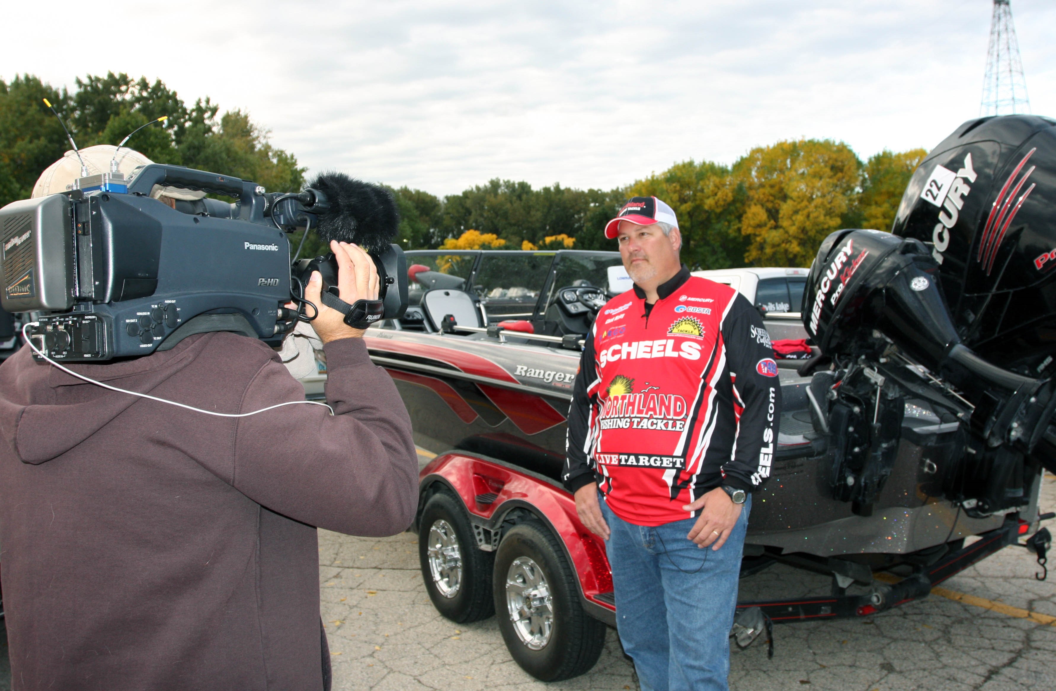 Professional walleye angler Chad Maloy.