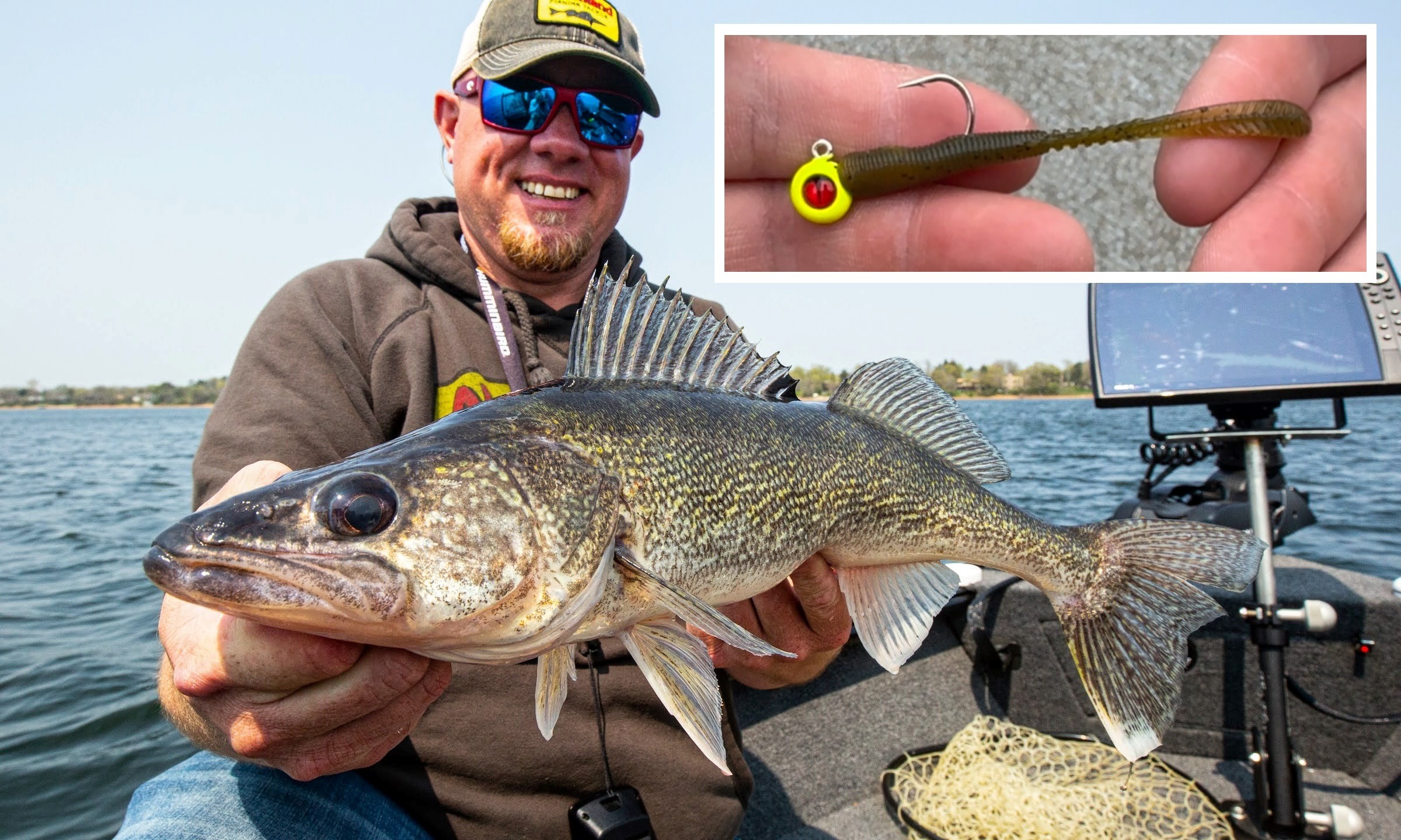 Walleye Finesse Soft Plastic Leech Northland Fishing Tackle