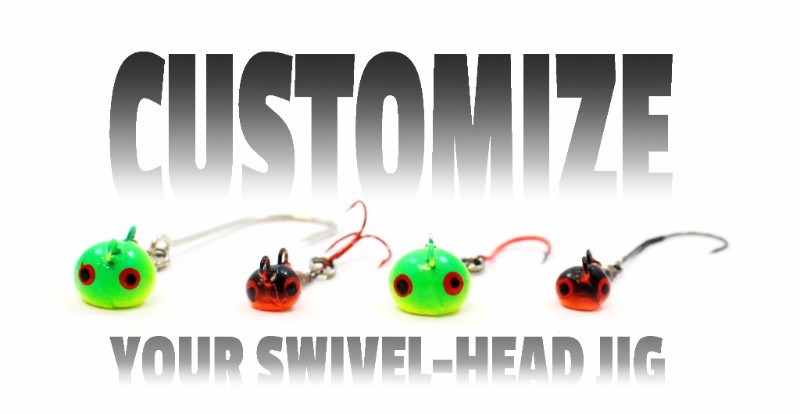 How to customize your Swivel-Head Jig.