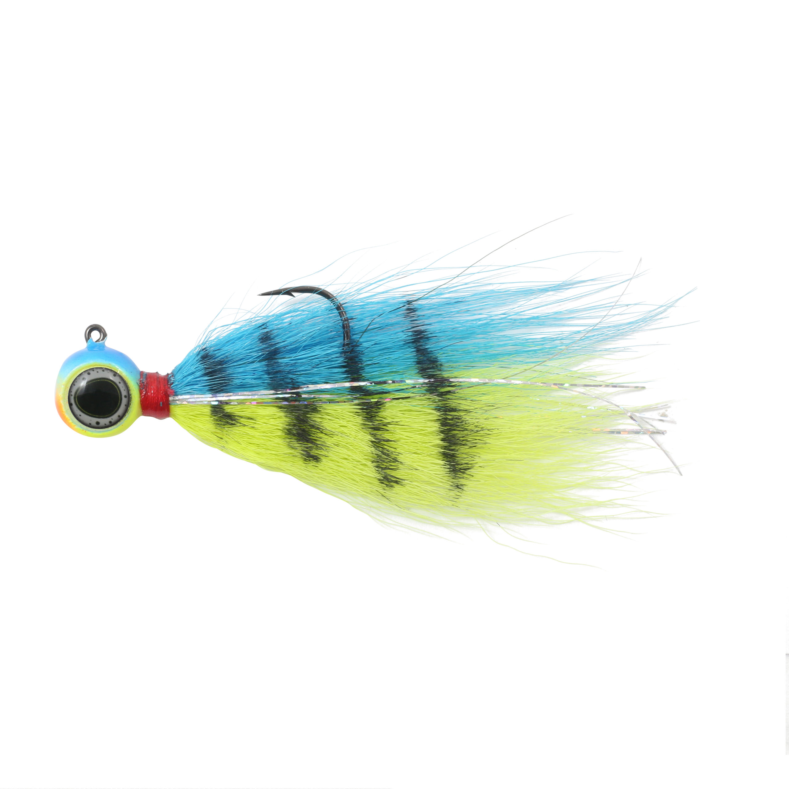 Deep-Vee Bucktail Jig from Northland Fishing Tackle in Parrot color