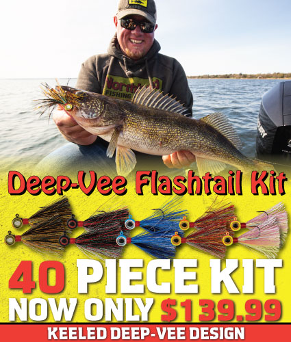 Northland Fishing Tackle Deep-Vee Flashtail Jig Kit, on sale now with FREE shipping.