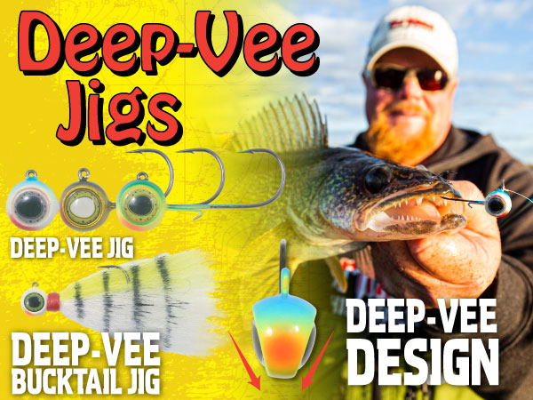 Deep-Vee Jigs on sale from Northland Fishing Tackle