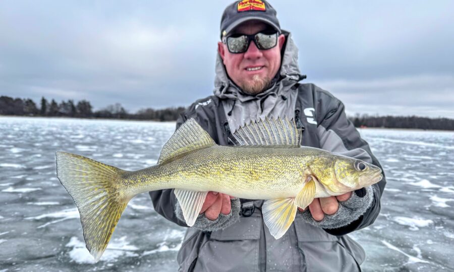 Early Ice Red Lake Walleye Tips