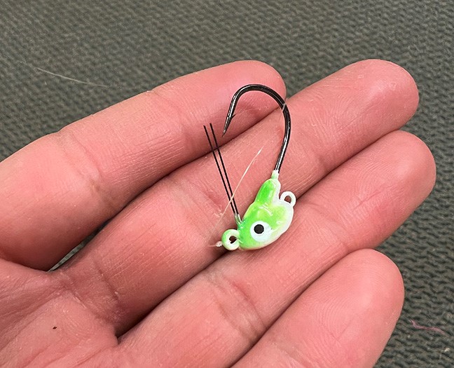 NEW! Weedless Stand-up Fire-Ball Jig