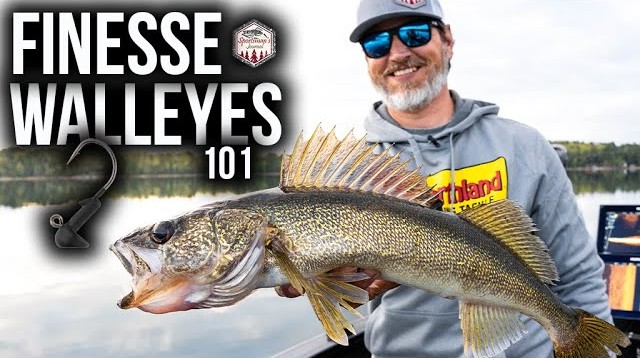 Finesse Walleye Jig Tactics