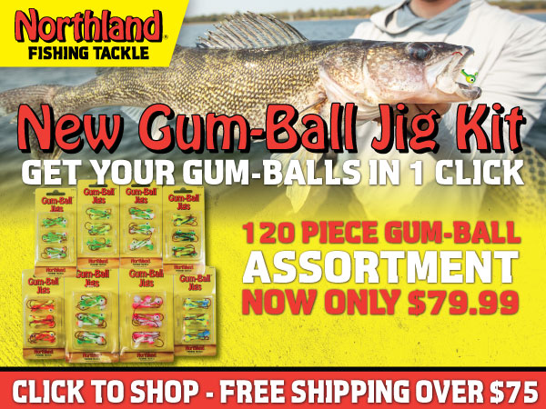 New Gum-Ball Jig Kit, Northland Fishing Tackle