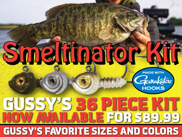 Northland Fishing Tackle Gussy's Smeltinator Kit, Gussy's best Smeltinator jigs.
