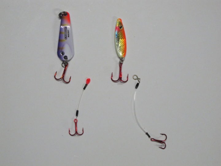 Northland Fishing Tackle spoons with Sting'R hooks.