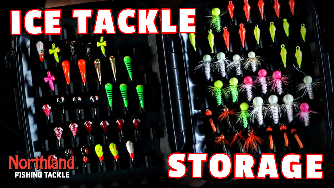 Ice Fishing Tackle Storage Systems