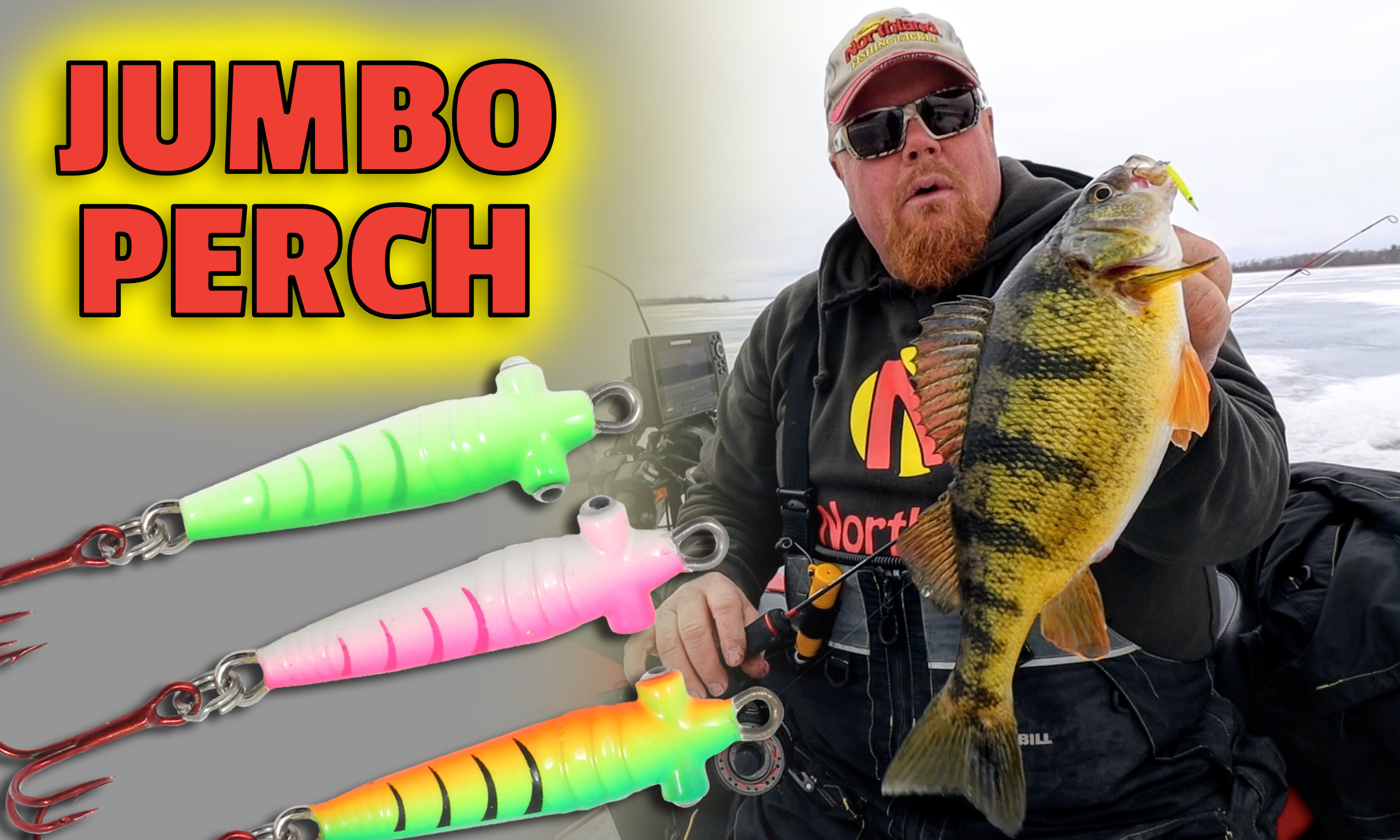 JUMBO PERCH on the Bro Bug Spoon | Northland Fishing Tackle