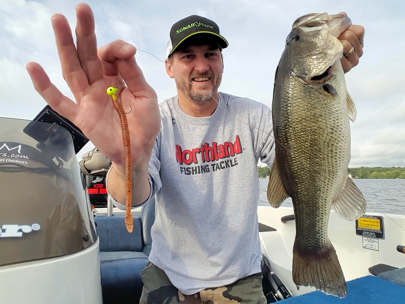 Jig-Worming for summer largemouth bass