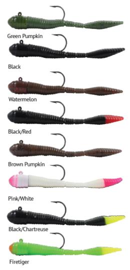 Just as the design features of the craw have done, the Mimic Minnow® Limber Leech breathes new life into existing leech imitations.