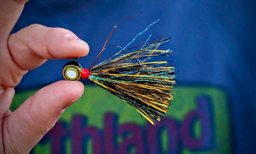 Walleye Catching Flashtail Jig