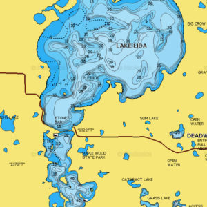 North and South Lida Lakes