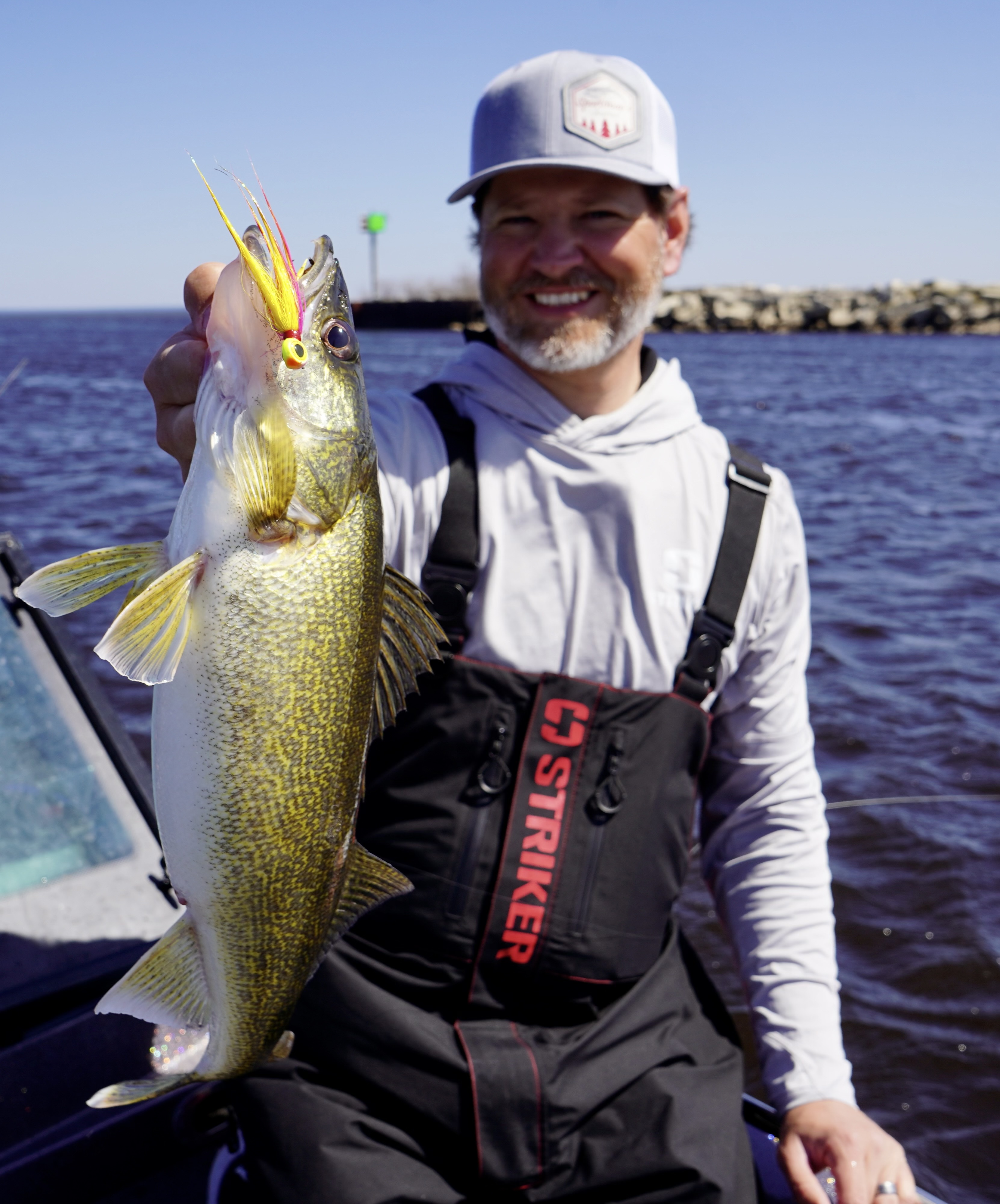 Walleye Hair Jig Tactics