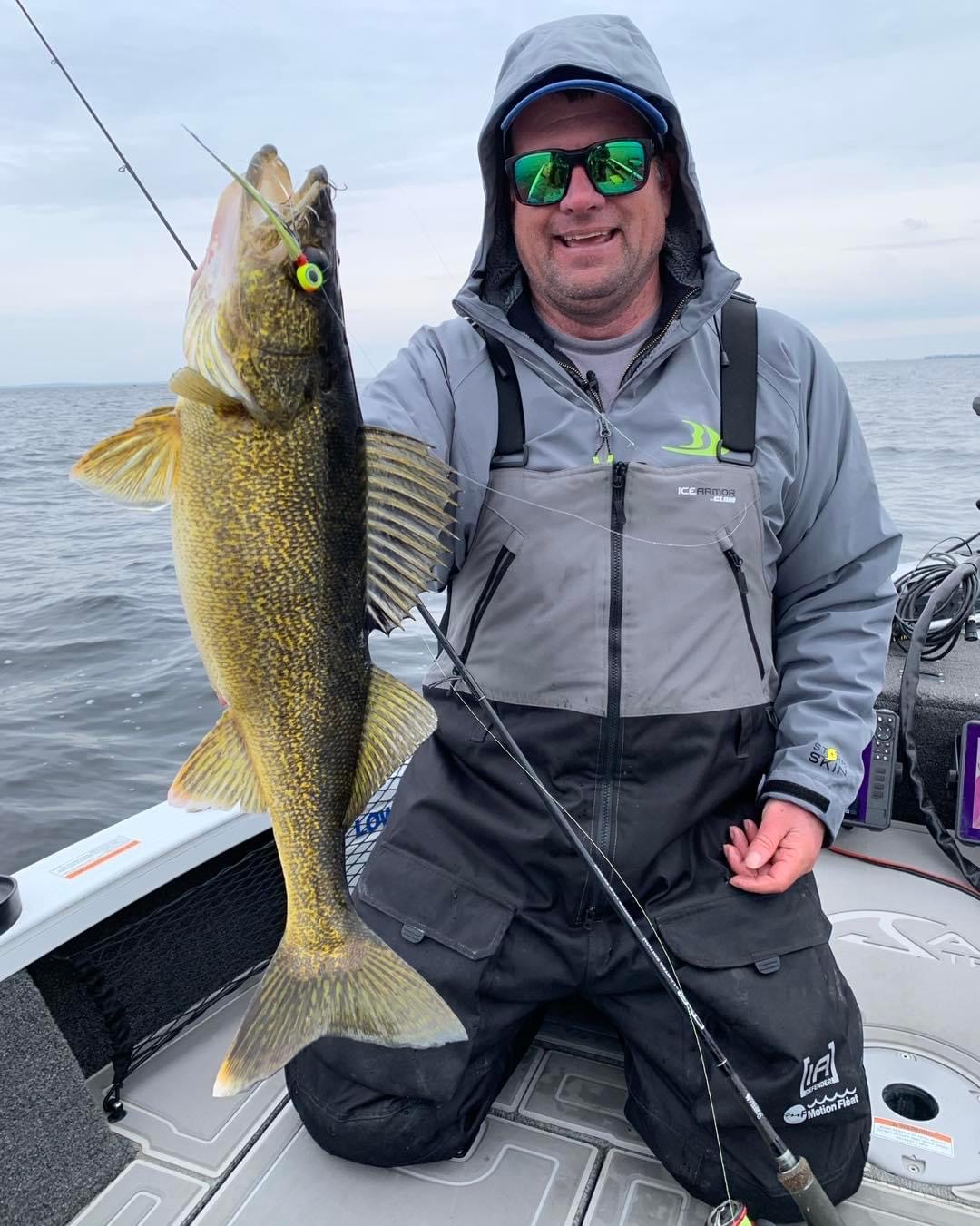 Walleye Hair Jig Tactics