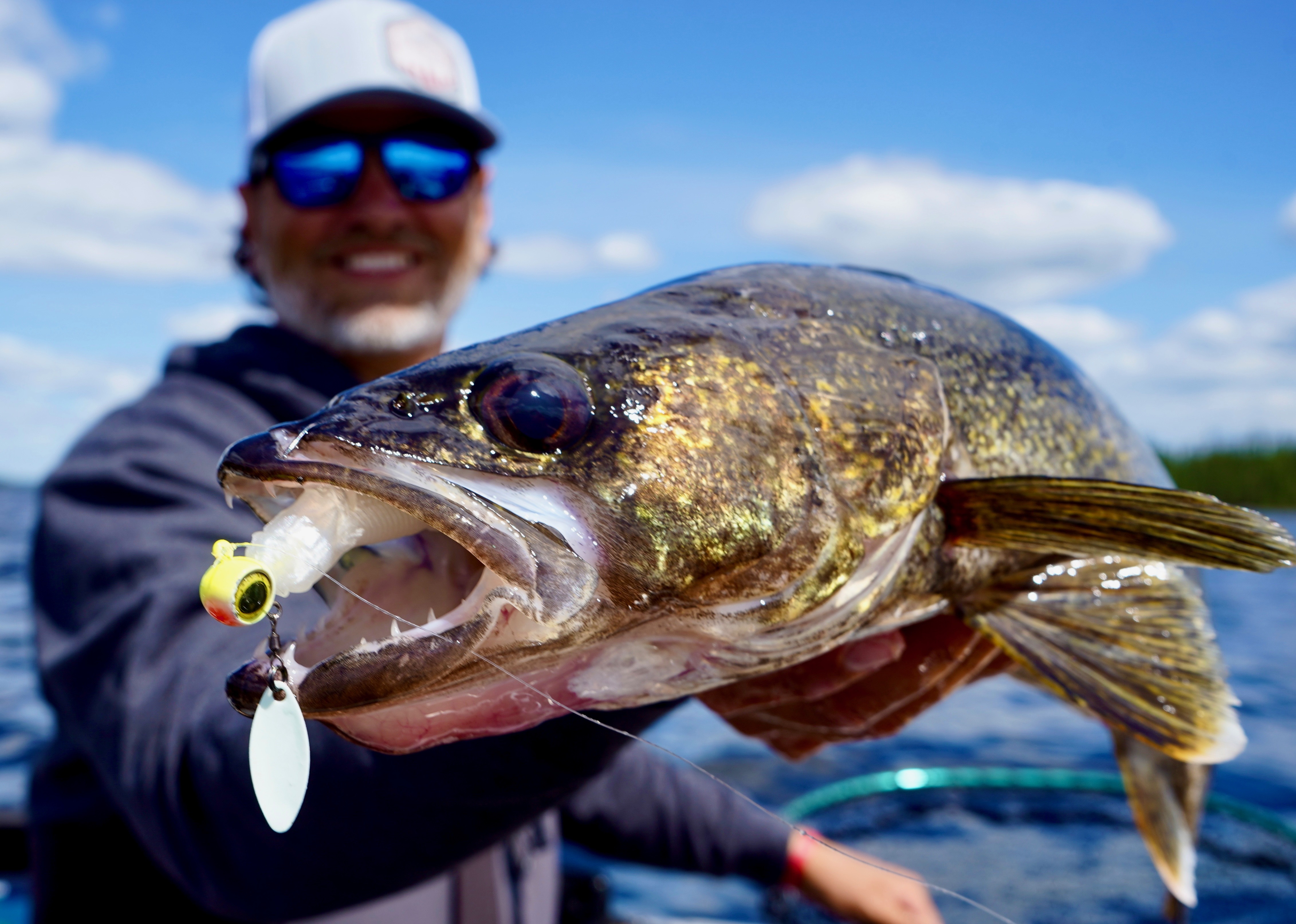 Spinning Into River Walleyes