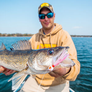 Walleye Tinsel Flashtail Jig