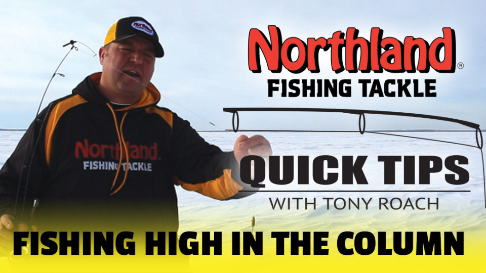 Quick Tips - Fishing High in the Column - Tony Roach