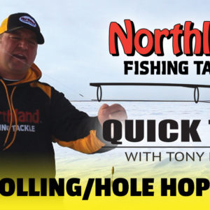 Quick Tip - Ice Trolling and Hole Hopping - Tony Roach