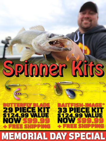 Baitfish-Image and Butterfly Blade Spinner Rig Kits from Northland Fishing Tackle on sale now
