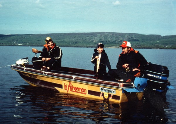 Lindner family fishing