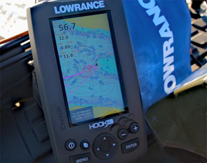 Lowrance GPS unit