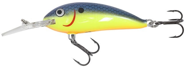 Rumble Shad in Steel Chartreuse color