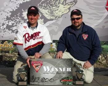 Steve and Dan Bodinger worked on a program that included Northland Crawler Harnesses to earn first place at the MWC event in Trenton, MI
