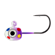 Tungsten Flat Fry Jig in Purple Wonder