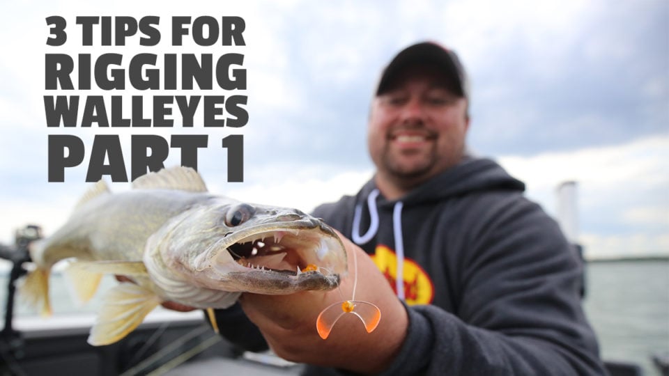 Three Tips for Rigging Walleyes - Part 1: Speed