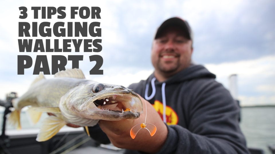 Three Tips for Rigging Walleyes - Part 2: Slow Death