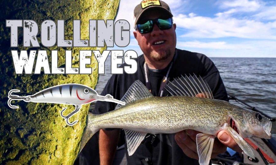 Summer Walleye Crankbait Trolling
