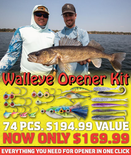 Minnesota Walleye Opener Fishing Jig and Lure Kit from Northland Fishing Tackle.
