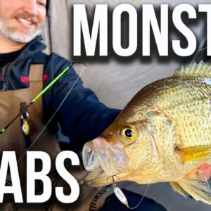 Ice Fishing Monster Crappies