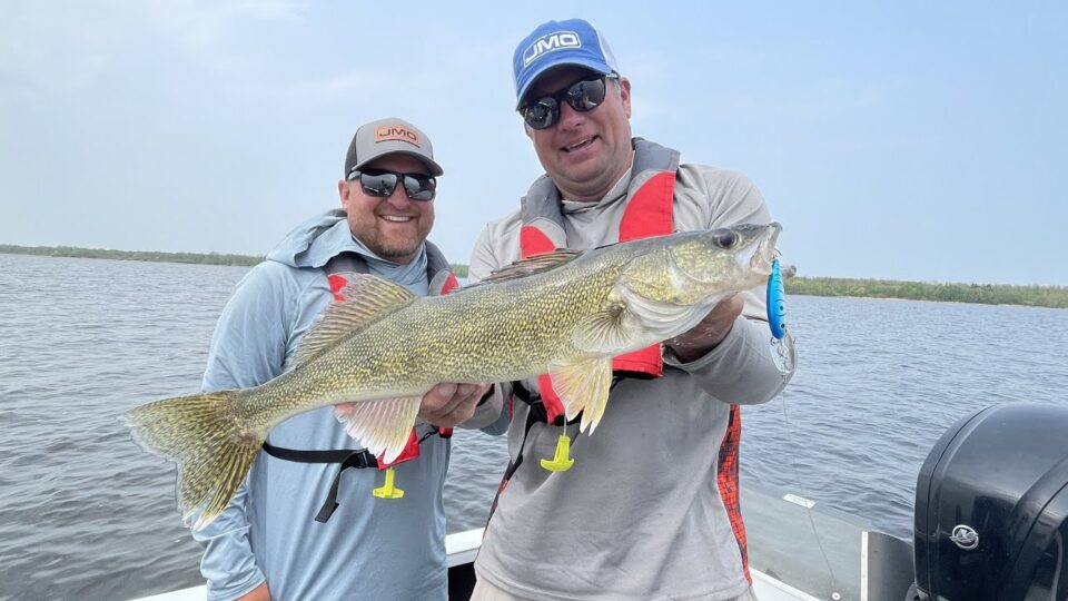 Trolling Minnesota Walleye