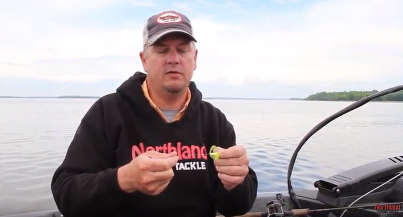 Fisherman talking about the Butterfly Blade from Northland Fishing Tackle
