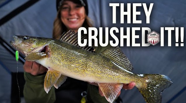 Ice Fishing Spoon Walleyes