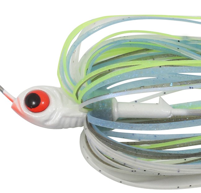 Northland Fishing Tackle Reed Runner Spinnerbait head and skirt