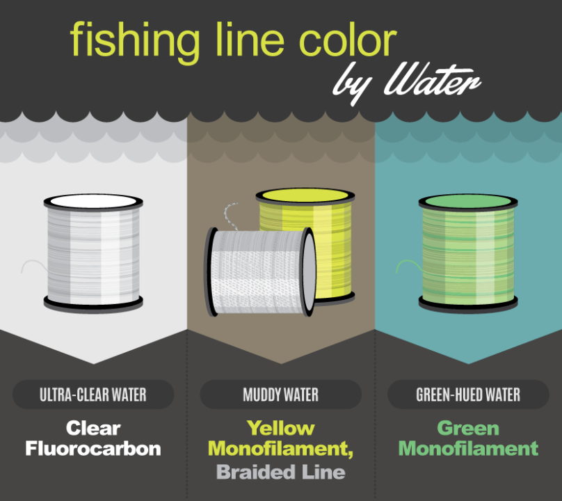 fishing line color